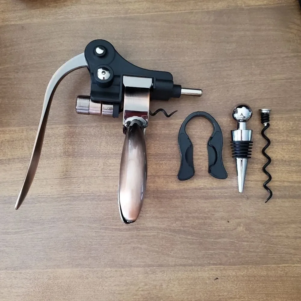 Holleringlan Rabbit Wine Bottle Opener Cork Screw Pre-owned
